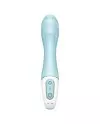 SATISFYER AIR PUMP VIBRATOR 5 VIBRADOR PUNTO G INFLABLE AZUL