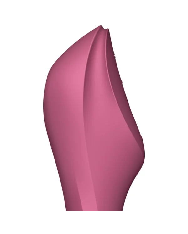 SATISFYER CURVY TRINITY 3 ESTIMULADOR Y VIBRADOR ROJO