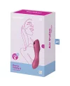 SATISFYER CURVY TRINITY 3 ESTIMULADOR Y VIBRADOR ROJO