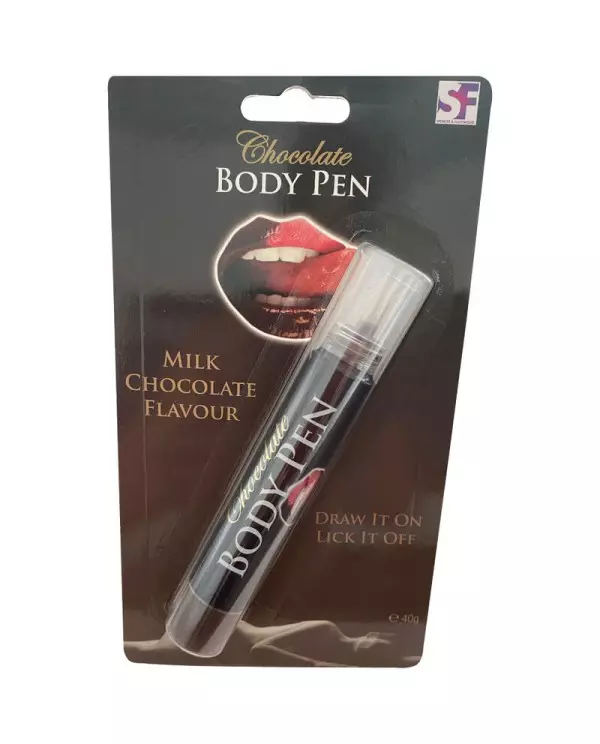 SPENCER AND FLEETWOOD CHOCOLATE BODY PEN