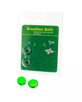 TALOKA - BRAZILIAN BALLS GEL ÍNTIMO MENTA 2 BOLAS