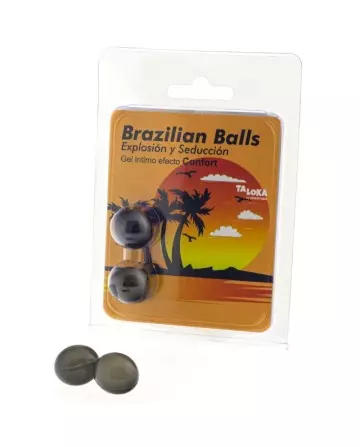 TALOKA BRAZILIAN BALLS GEL EXCITANTE EFECTO CONFORT 2 BOLAS