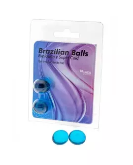 TALOKA - BRAZILIAN BALLS GEL EXCITANTE EFECTO FRÍO 2 BOLAS