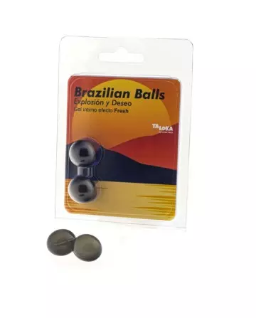 TALOKA BRAZILIAN BALLS GEL EXCITANTE EFECTO FRESCOR 2 BOLAS