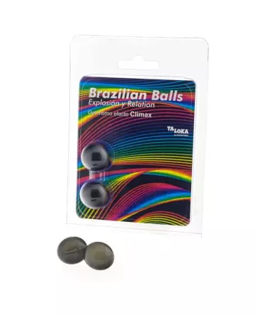 TALOKA BRAZILIAN BALLS GEL EXCITANTE EFECTO CLIMAX 2 BOLAS