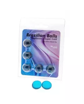 TALOKA - BRAZILIAN BALLS GEL EXCITANTE EFECTO FRÍO 5 BOLAS