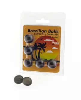 TALOKA - BRAZILIAN BALLS GEL EXCITANTE EFECTO CONFORT 5 BOLAS