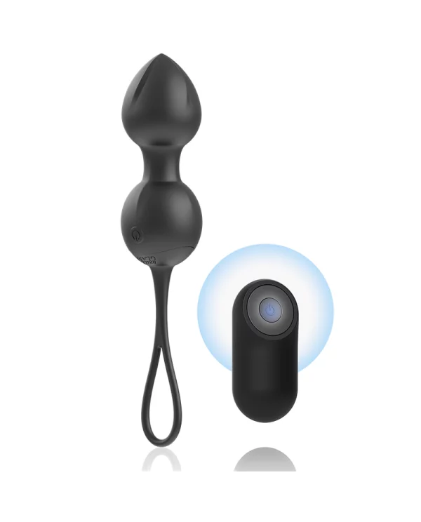 BRILLY GLAM VIBRATING KEGEL BEADS CONTROL REMOTO