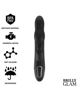 BRILLY GLAM MOEBIUS RABBIT VIBRATOR & ROTATOR COMPATIBLE CON WATCHME WIRELESS TECHNOLOGY