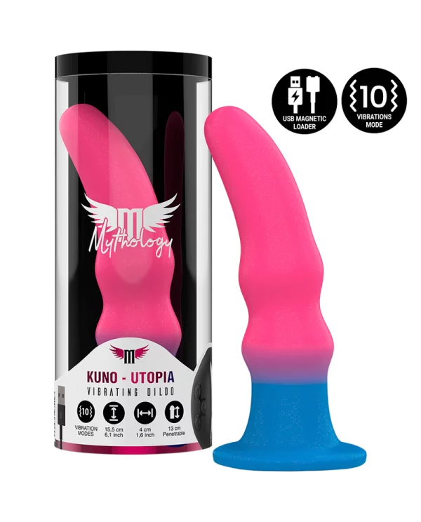 MYTHOLOGY KUNO UTOPIA DILDO M VIBRADOR COMPATIBLE CON WATCHME WIRELESS TECHNOLOGY