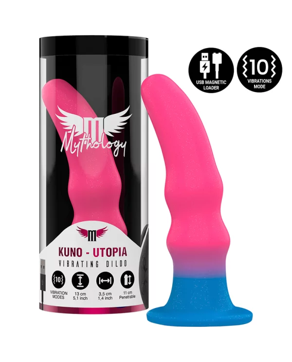 MYTHOLOGY KUNO UTOPIA DILDO S VIBRADOR COMPATIBLE CON WATCHME WIRELESS TECHNOLOGY