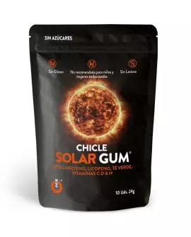 WUG CHICLE SOLAR GUM 10UDS