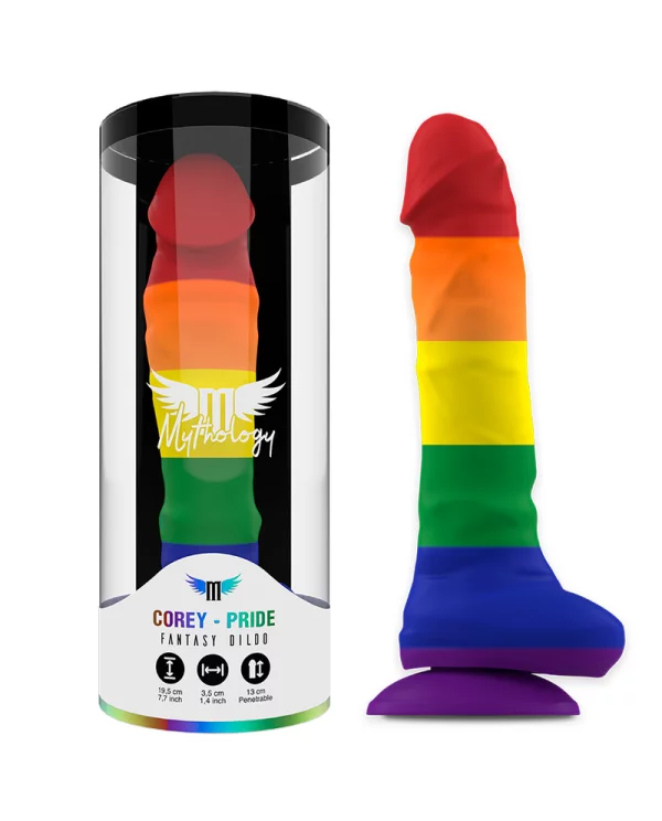 MYTHOLOGY COREY PRIDE DILDO L