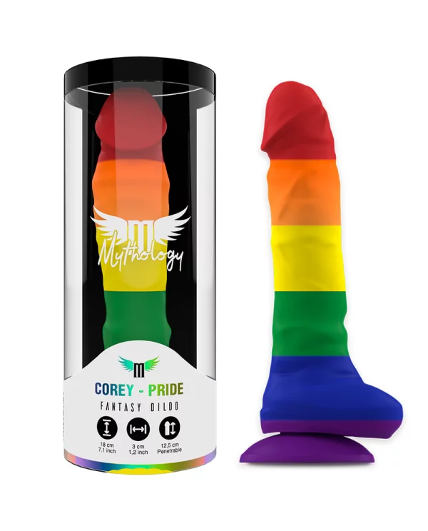 MYTHOLOGY COREY PRIDE DILDO M