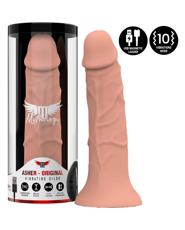 MYTHOLOGY ASHER ORIGINAL DILDO M VIBRADOR COMPATIBLE CON WATCHME WIRELESS TECHNOLOGY