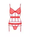 PASSION KYOUKA CORSET ROJO S M