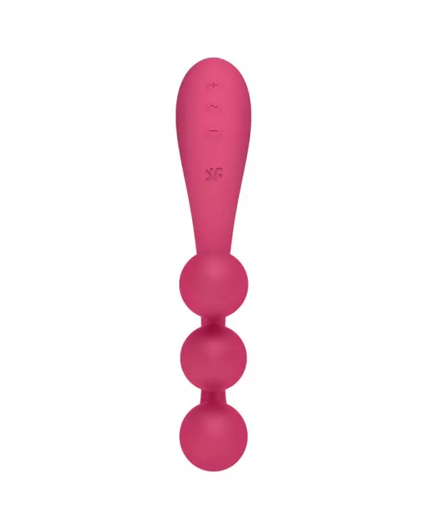 SATISFYER TRI BALL 1 MULTI VIBRADOR ROJO