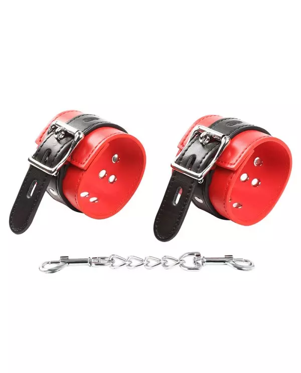 OHMAMA FETISH LOCKING BUCKLING WRIST RESTRAINTS