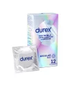 DUREX INVISIBLE EXTRA LUBRICADO 12 UDS