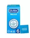 DUREX NATURAL CLASSIC 6 UNIDADES