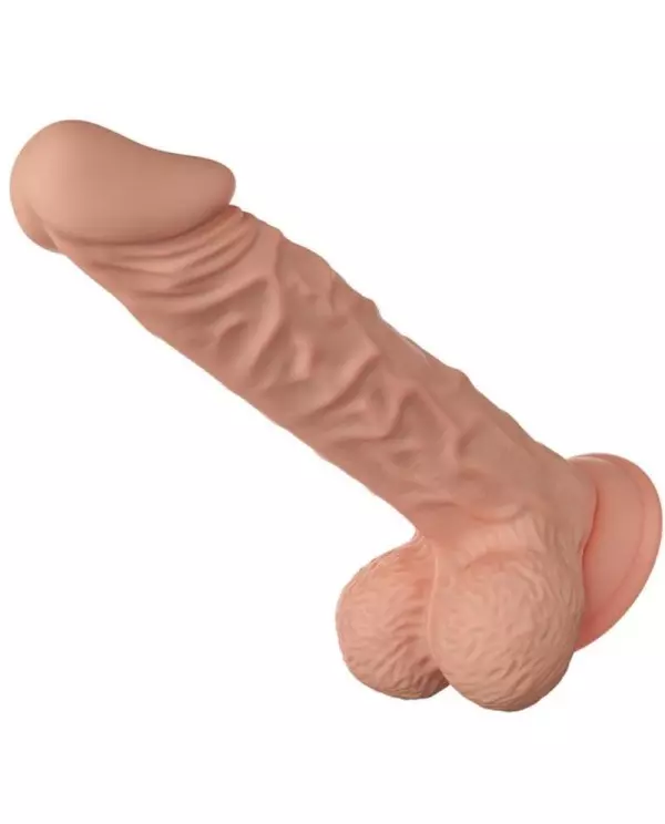 BEAUTIFUL ENCOUNTER BURAQ DILDO REALISTICO FLEXIBLE 24 CM NATURAL