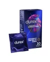 DUREX PERFECT CONNECTION EXTRA LUBRICACION SILICONA 10 UNIDADES