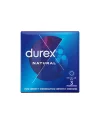 DUREX NATURAL CLASCIC 3 UNIDADES