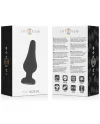 INTENSE ANAL PLUG PIPO M SILICONE NEGRO 11 CM