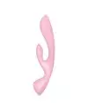 SATISFYER TRIPLE OH VIBRADOR HiBRIDO ROSA