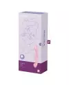 SATISFYER TRIPLE OH VIBRADOR HiBRIDO ROSA