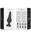 INTENSE ANAL PLUG PIPO L SILICONE NEGRO 13 CM