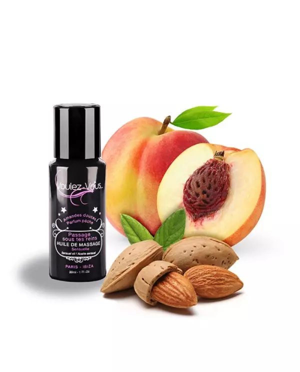 VOULEZ VOUS ACEITE DE MASAJE SENSUAL ALMENDRAS DULCES MELOCOToN 30 ML