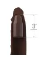 PIPEDREAMS SLEEVE 2286 CM 762 CM PLUG BROWN