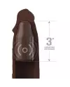 PIPEDREAMS SLEEVE 2286 CM 762 CM PLUG REMOTE BROWN