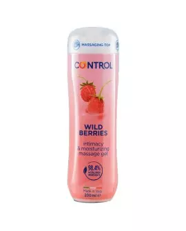 CONTROL GEL DE MASAJE 3 EN 1 WILD BERRIES 200 ML