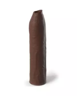 PIPEDREAMS EXTENSION SLEEVE UNCUT 17,78 CM BROWN