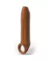 PIPEDREAMS SLEEVE UNCUT 1778 CM W STRAP CARAMEL