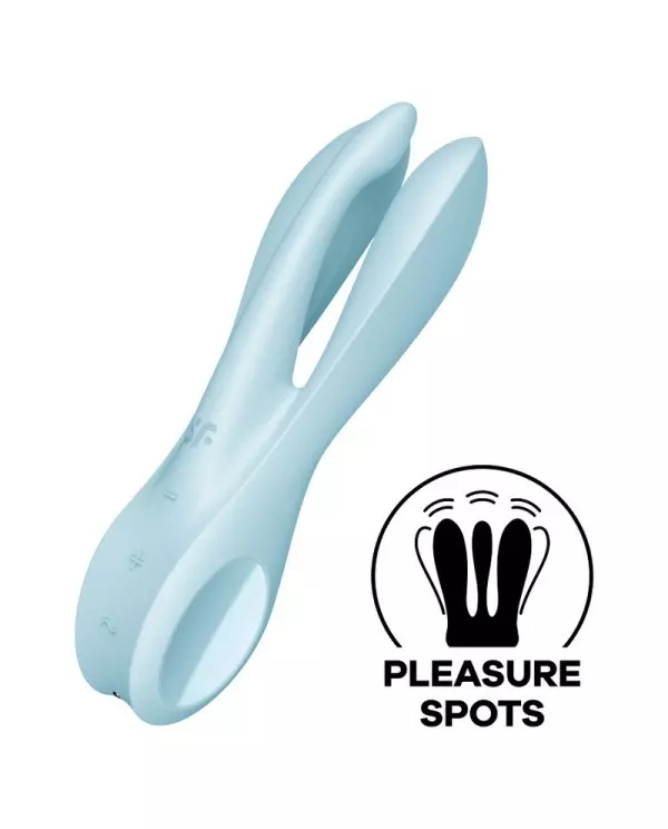 SATISFYER THREESOME 1 VIBRADOR AZUL