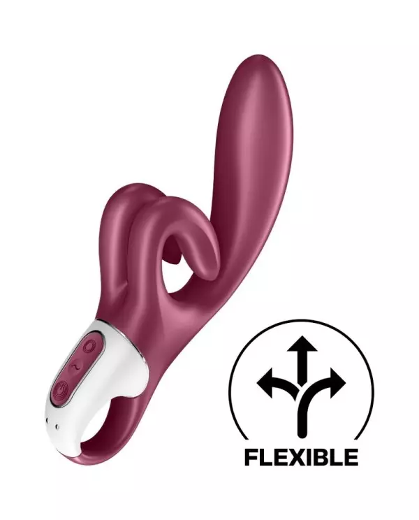 SATISFYER TOUCH ME VIBRADOR RABBIT ROJO