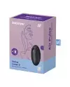 SATISFYER VULVA LOVER 3 ESTIMULADOR Y VIBRADOR NEGRO