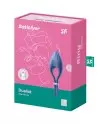 SATISFYER DUELIST ANILLO VIBRADOR AZUL