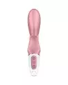 SATISFYER HUG ME VIBRADOR RABBIT APP ROSA