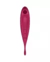 SATISFYER TWIRLING PRO ESTIMULADOR Y VIBRADOR APP ROJO