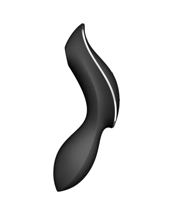 SATISFYER CURVY TRINITY 2 ESTIMULADOR Y VIBRADOR NEGRO