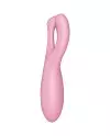 SATISFYER THREESOME 4 VIBRADOR APP ROSA