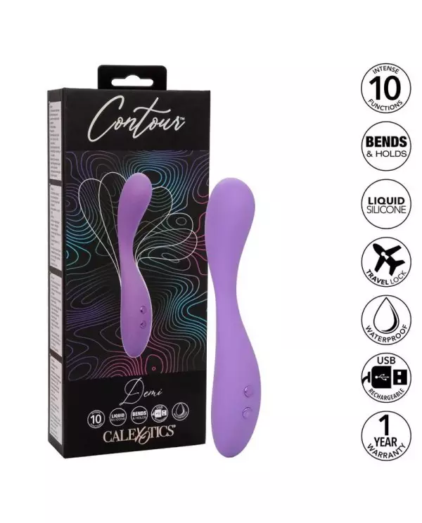 CALIFORNIA EXOTICS CONTOUR DEMI VIOLETA