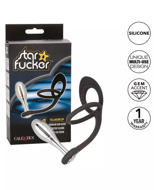 CALIFORNIA EXOTICS STAR FUCKER TEARDROP PLUG