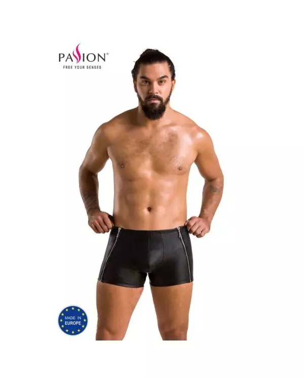 PASSION 049 SHORT MATT NEGRO L XL