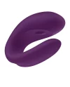 SATISFYER DOUBLE JOY CON APP MORADO