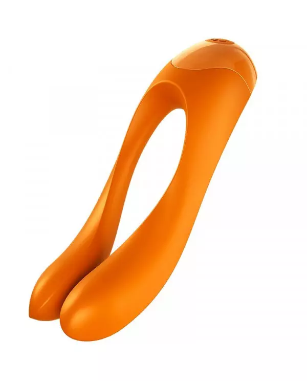 SATISFYER CANDY CANE VIBRADOR DEDO NARANJA